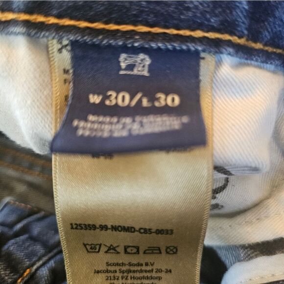 Scotch and Soda buttonfly Ralston jeans sz 30 x 30 - Picture 3 of 8